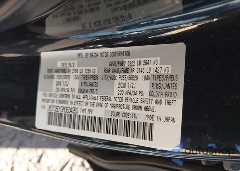 2021 Mazda Cx-9 Grand Touring из США, поврежденный, VIN JM3TCBDY3M0534350